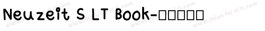 Neuzeit S LT Book字体转换